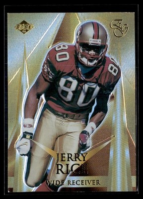 2000 Collector's Edge Golden Graded EG Jerry Rice 0257/2000 San Francisco 49ers