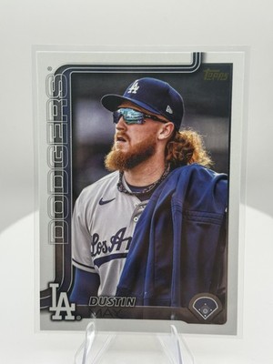 2025 Topps Update Golden Mirror Dustin May Case Hit SSP Los Angeles Dodgers