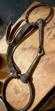 Vintage Western Loose Ring Snaffle Sweet Iron 5  Handmade