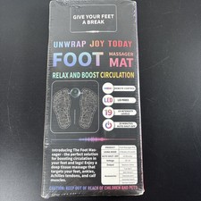 19 Level EMS Electric Foot Massager Pad Muscle Stimulator Blood Circulation Mat