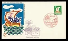 DR WHO 1972 JAPAN FDC NEW YEAR SHIP JIP/OVERSEAS MAILER CACHET M82335