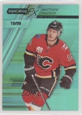 2020-21 Upper Deck Synergy FX Green 19/99 Matthew Tkachuk #FX-9 2d8
