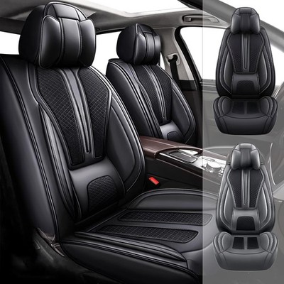 Car Seat Cover For Ford Explorer 2004-2026 4-Door Luxury Leather (2/5 Seats)