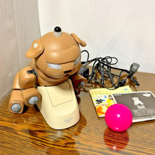 Sony Aibo ERS-31L Chatty Life Entertainment Robot Dog Latte Rare As Is
