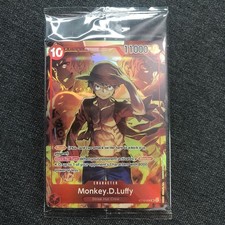 One Piece Treasure Booster (SEALED PROMO CARD) ST10-006 Monkey D Luffy ENGLISH