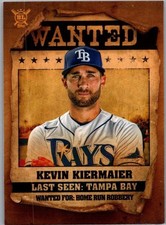 2021 Topps Big League Wanted Kevin Kiermaier #WT-14