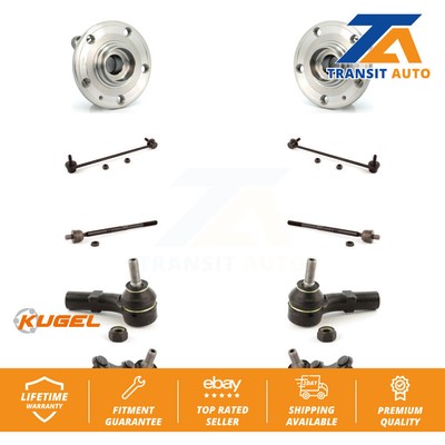 Front Bearing Lower Ball Joint Outer Inner Tie Rod Link Kit (10Pc) For Jetta Q3
