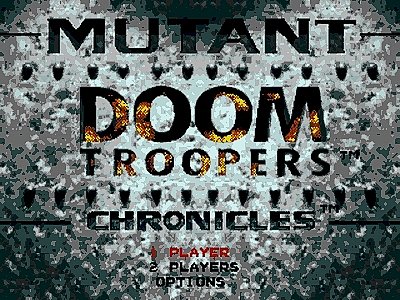 Doom Troopers (Sega Genesis, 1995)