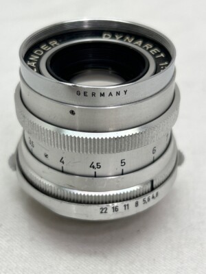 Voigtländer Dynaret 100mm f/4.8 DKL Deckel mount nr. 4198893
