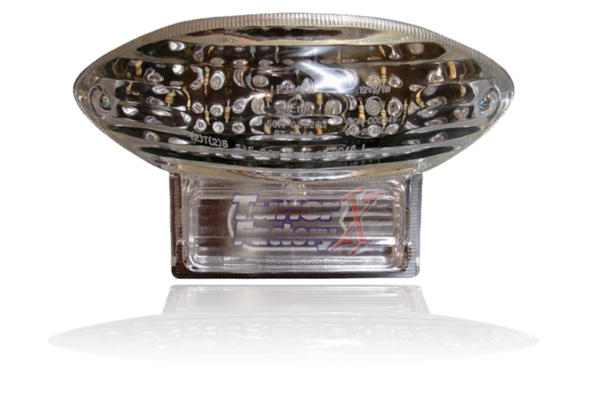 銀製品 LED Integrated Blinker Taillight 99-07 FIT SUZUKI HAYABUSA 2000