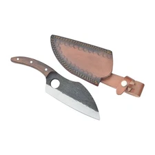 WW Meat Cleaver Handmade Forged Chopping Stainless Steel Kitchen Chef Knife