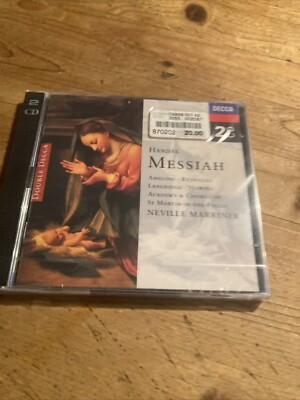 Messiah von Handel*,  Elly Ameling,  Anna Reynolds,  Philip Langridge, ...08395
