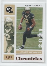 2021 Panini Chronicles Draft BRONZE #16 Jamie Newman WAKE FOREST RC 36
