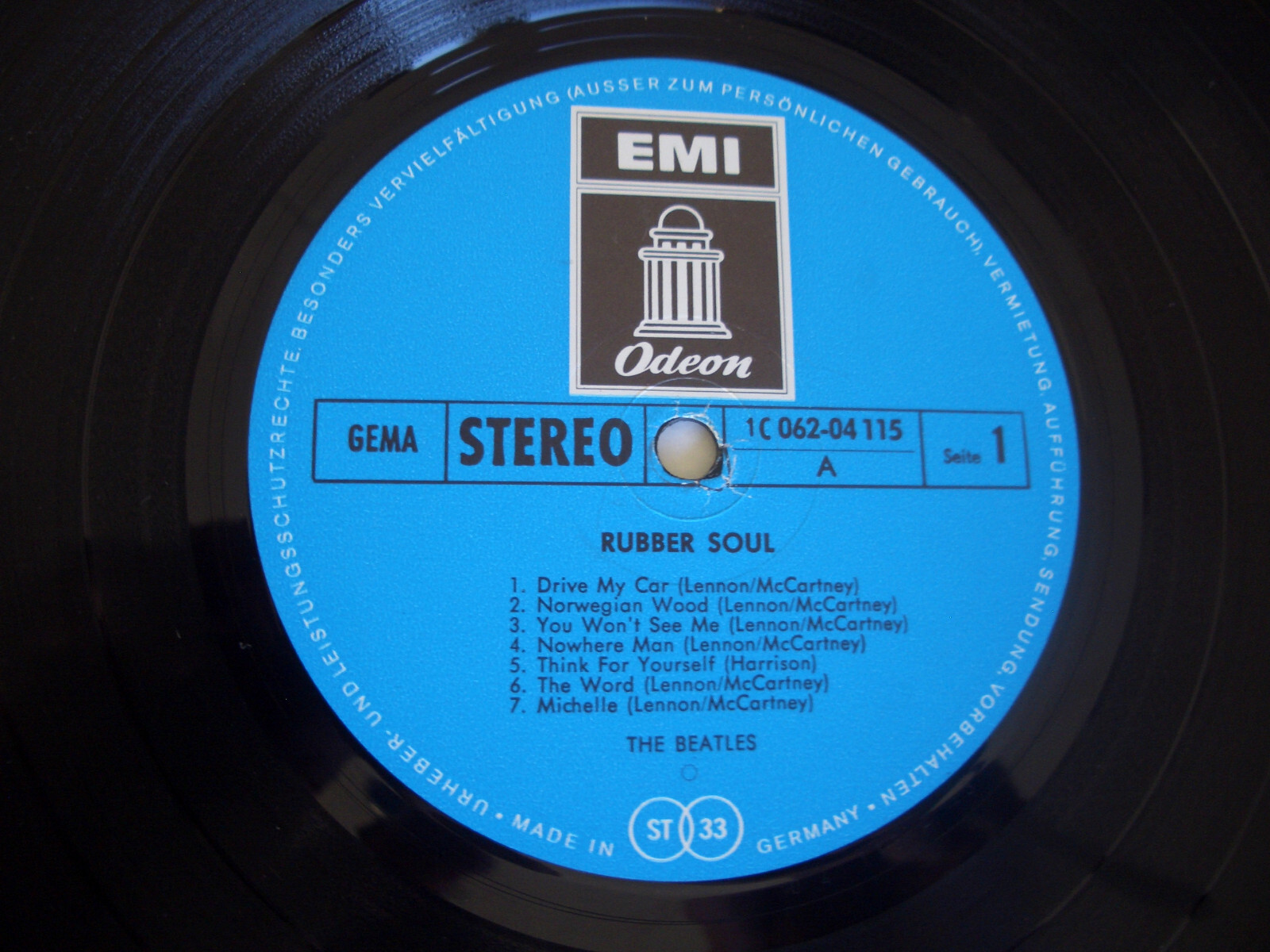 """THE BEATLESRUBBER SOULODEON""""VINYL LP""" eBay