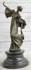 Statue Sculpture Victory Woman Art Deco Style Art Nouveau Style Solid bronze
