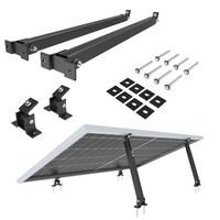 Nuasol AufstäNderung 30°-60° Solarmodul Halterung Balkonkraftwerk Flachdach Pv