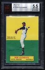 Roberto Clemente 1964 Topps Stand Up Beckett BVG 5.5 Baseball Card Vintage MLB