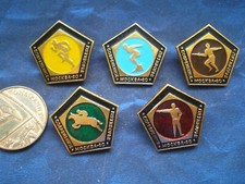 Set Moscow 1980 Summer Olympics / Soviet Rare Badges 