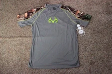 Realtree by Staghorn River 100% Polyester S/S T-Shirt Men's Sz. L