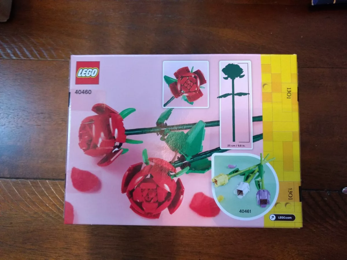 New, Sealed Lego Botanical 40460: Roses - Valentine's Day Gift