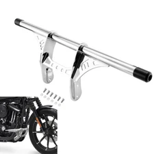 Chrome Engine Guard Footpeg Crash Bars For Harley Sportster Iron 883 1200 XL 48