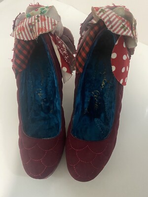 RARE IRREGULAR CHOICE FUNKY VTG Sweety Bird Women s Heels Sz 8 Fits Small Like 7