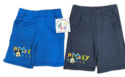 Mickey Maus Shorts Bermudas Hosen Disney Größen:98 104 110 116 122 128 134 140