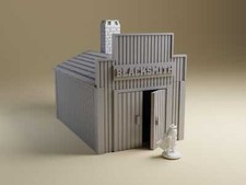 Old West Blacksmith building for tabletop wargaming 28mm, 20mm, HO or 15mm