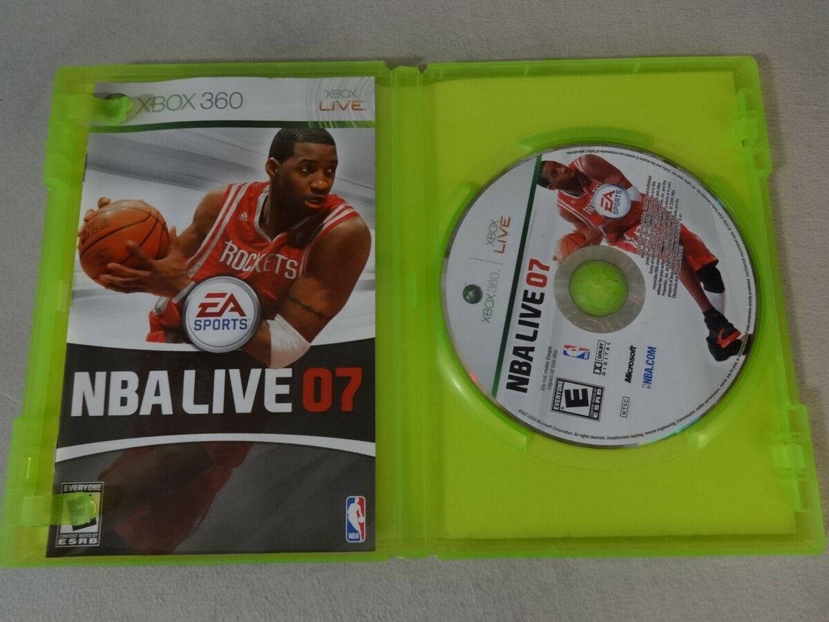 NBA Live 07 Microsoft Xbox 360 Game Complete Free Ship