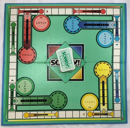 1992 Sorry! Game by Parker Brothers Complete in Very Good Condition FREE SHIP - Image 3 of 4