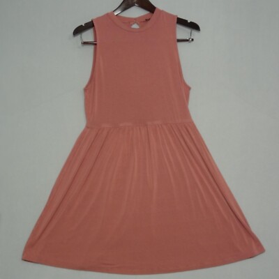 Forever 21 Solid Pink Dress Casual Sleeveless Knit Button Women Junior's Size L | eBay Forever 21 Solid Pink Dress Casual Sleeveless Knit Button Women Junior's Size L | eBay