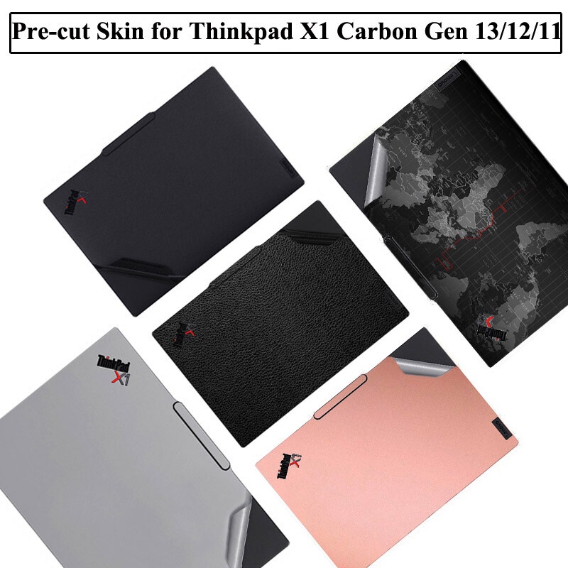Pre-Cut Sticker Skin Cover for Thinkpad X1 Carbon Gen 13 12 11 10