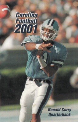 North Carolina Tar Heels Football Cards and Pocket Schedules (Pick from List)