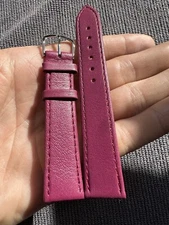 Vintage Watch Strap 18 mm  Leather Nos Top Quality V34