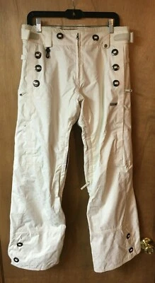✅ 686 Snowboard Skihose Damen elfenbein isoliert wasserdicht - Größe M - Bild 1 von 3