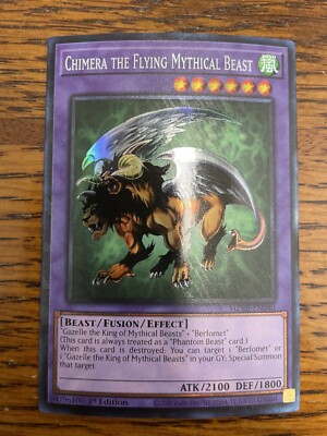 Chimera the Flying Mythical Beast (MZMI-EN040) - Collector's Rare - 1st Edition
