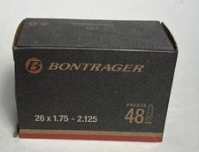Bontrager Bicycle Inner Tubes Schrader Valves 26 x 1.75 - 2.125 New