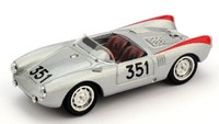 Brumm 1/43 Porsche 550 Spider Mille Miglia 1954 Herrmann Statisches Modell