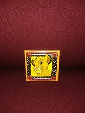 Walt Disney The Lion King Young Simba Pin 1-1/2" Square OSP Pub Inc Made In USA