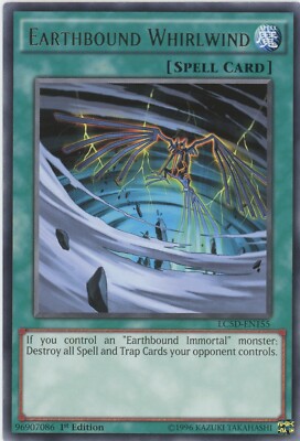 Yugioh Erdgebundener Wirbelwind LC5D-DE155 Rare 1. NM x3 Spielset