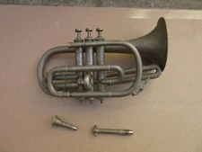 Vintage Antique Crown Cornet B & J Buegeleisen & Jacobson - PARTS OR REPAIR