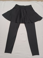 skirt leggings, polyester, size large