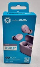 JLab GoPop+ Open Ear True Wireless Earbuds Lilac EBGAIRPOPRLLC124