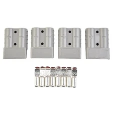 4Pcs For 120A 600V For ANDERSON PLUG Cable Battery Power Connector Terminals
