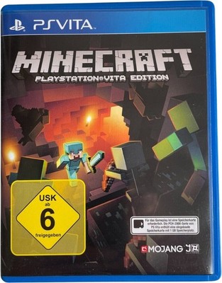 Minecraft PS Vita in sehr gutem Zustand mit OVP