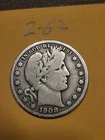 1908 S  Barber Half Dollar VG  Lot2-62