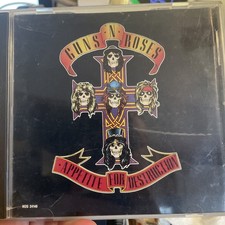 🔫 GUNS -N- ROSES 🌹Appetite for Destruction 💥 CD 1997 GUARANTEED *SHIPS FREE