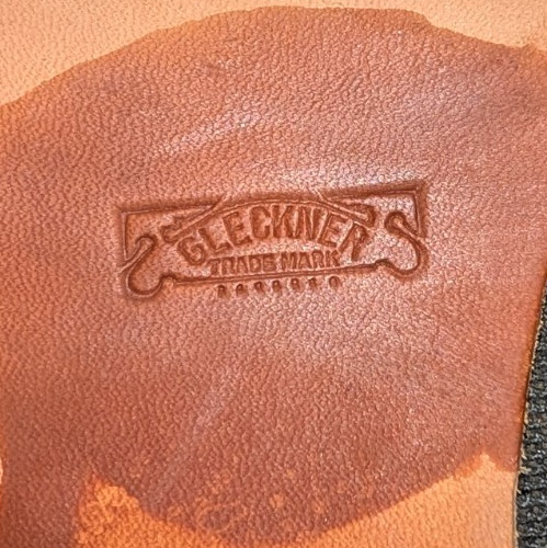 Harness Makers Stamp,Logo, from W.W. Gleckner & Sons Canton Pa. harness Company