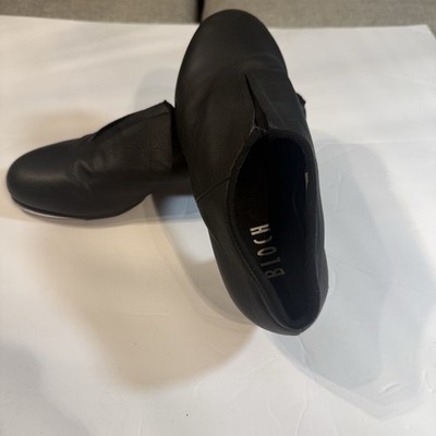 Bloch Shockwave Tap Shoes Men s 8.5 Black Leather Split Sole Dance