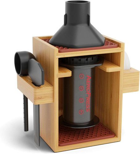 Bamboo Organizer Stand